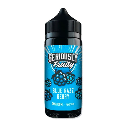 Seriously Fruity Blue Razz Berry 100ml Shortfill E Liquid By Doozy Vape