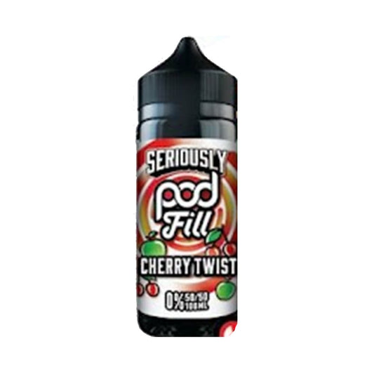 Cherry Twist 100ml Seriously Pod Fill 50/50 Shortfill