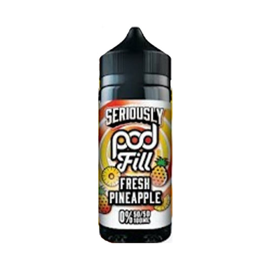 Fresh Pineapple 100ml Seriously Pod Fill 50/50 Shortfill