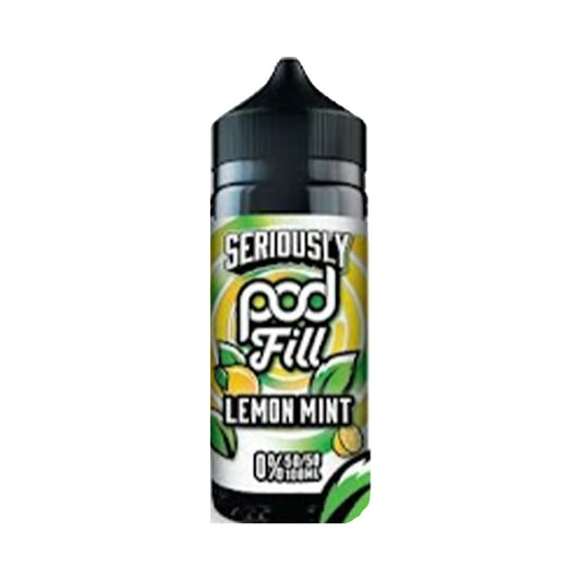 Lemon Mint 100ml Seriously Pod Fill 50/50 Shortfill