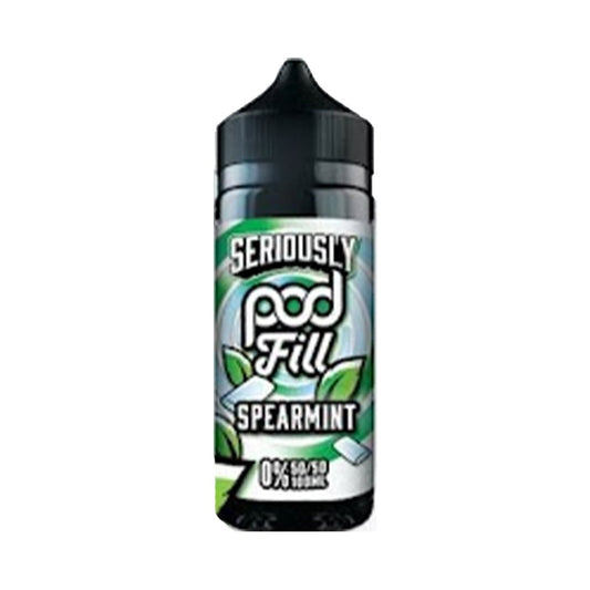 Spearmint 100ml Seriously Pod Fill 50/50 Shortfill