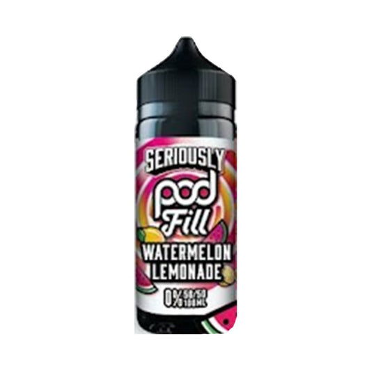 Watermelon Lemonade 100ml Seriously Pod Fill 50/50 Shortfill