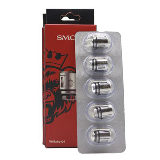 Smok V8 Baby-Q4 0.4 Ohm (5/Pack) Coils