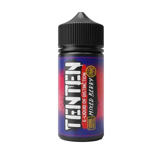 Ten Ten Mixed Berry 100ml Shortfill E Liquid