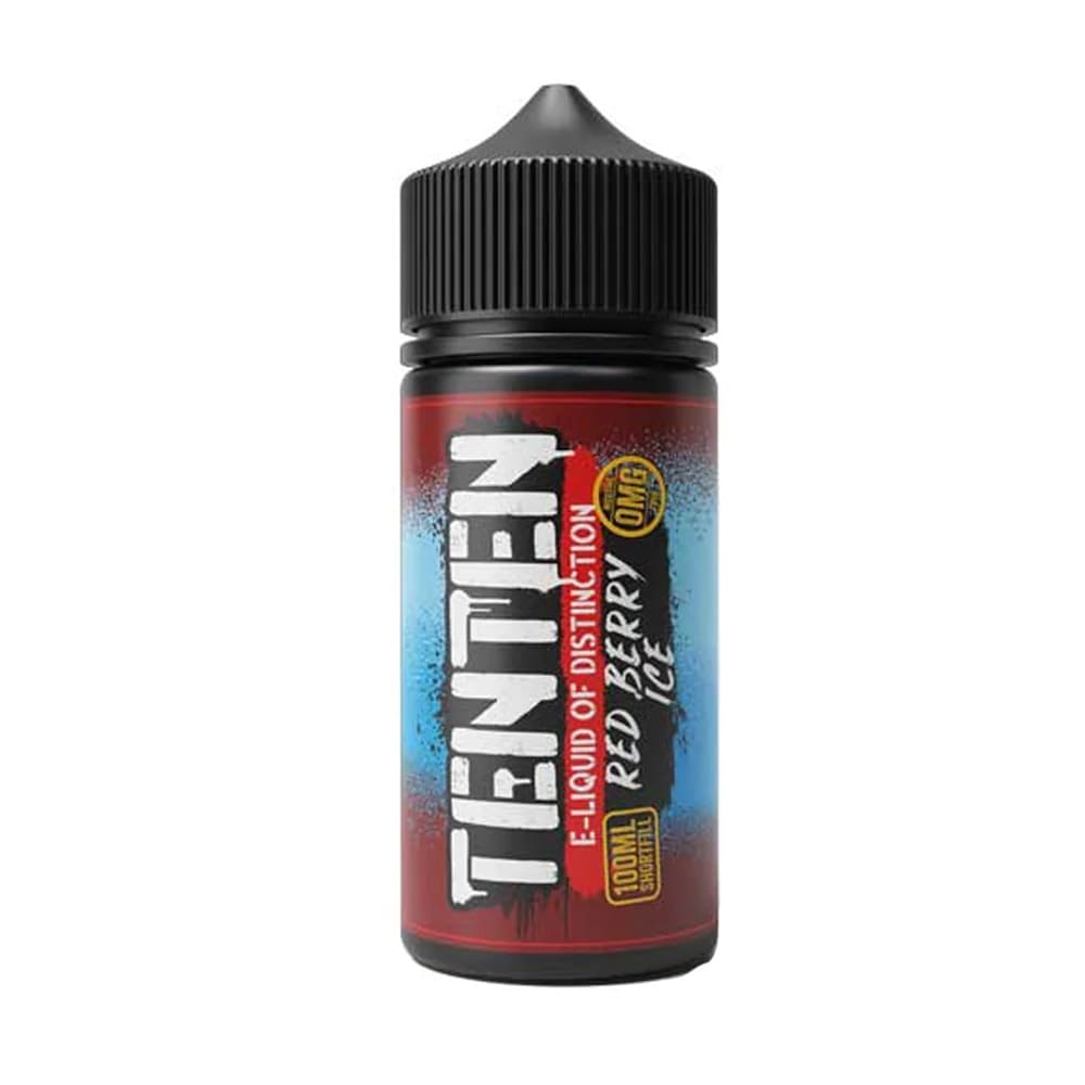 Ten Ten Red Berry Ice 100ml Shortfill E Liquid