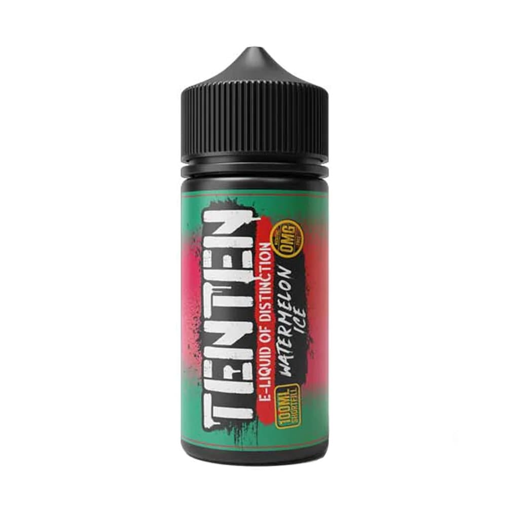 Ten Ten Watermelon Ice 100ml Shortfill E Liquid