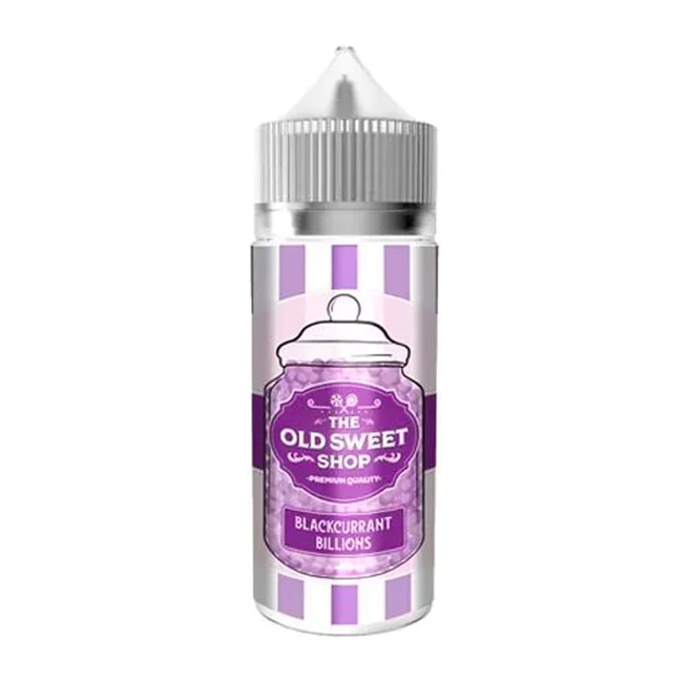 The Old Sweet Shop Blackcurrant Billions 100ml Shortfill Eliquid