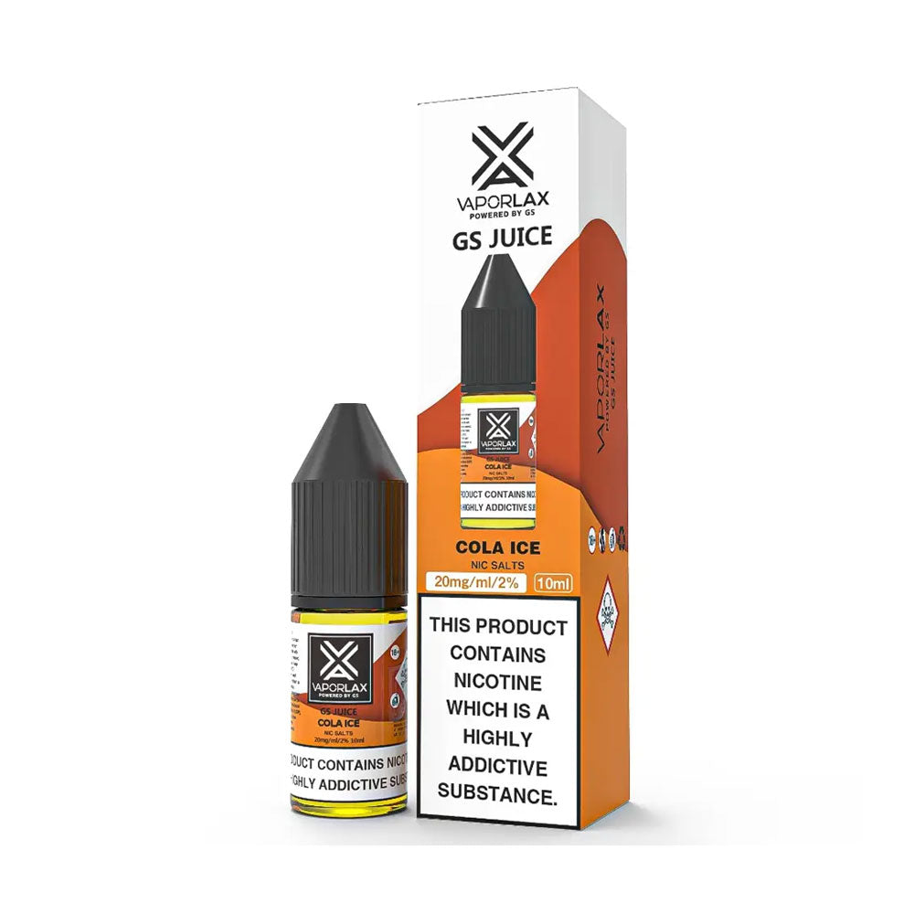 Vaporlax 10ml Nic Salt E Liquids (Pack of 10)