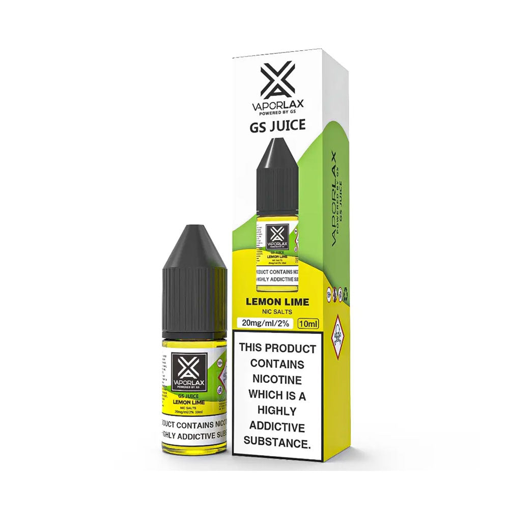 Vaporlax 10ml Nic Salt E Liquids (Pack of 10)