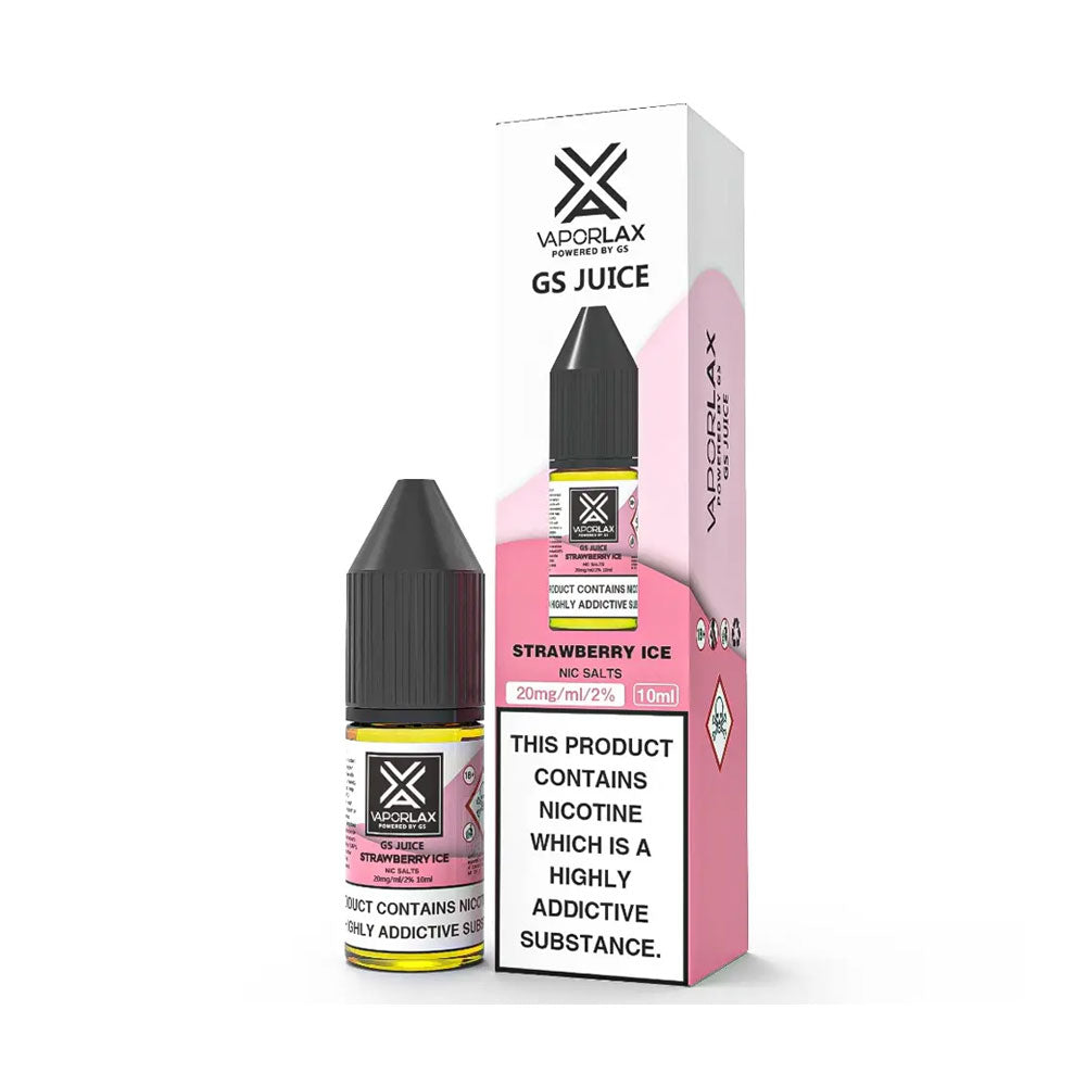 Vaporlax 10ml Nic Salt E Liquids (Pack of 10)