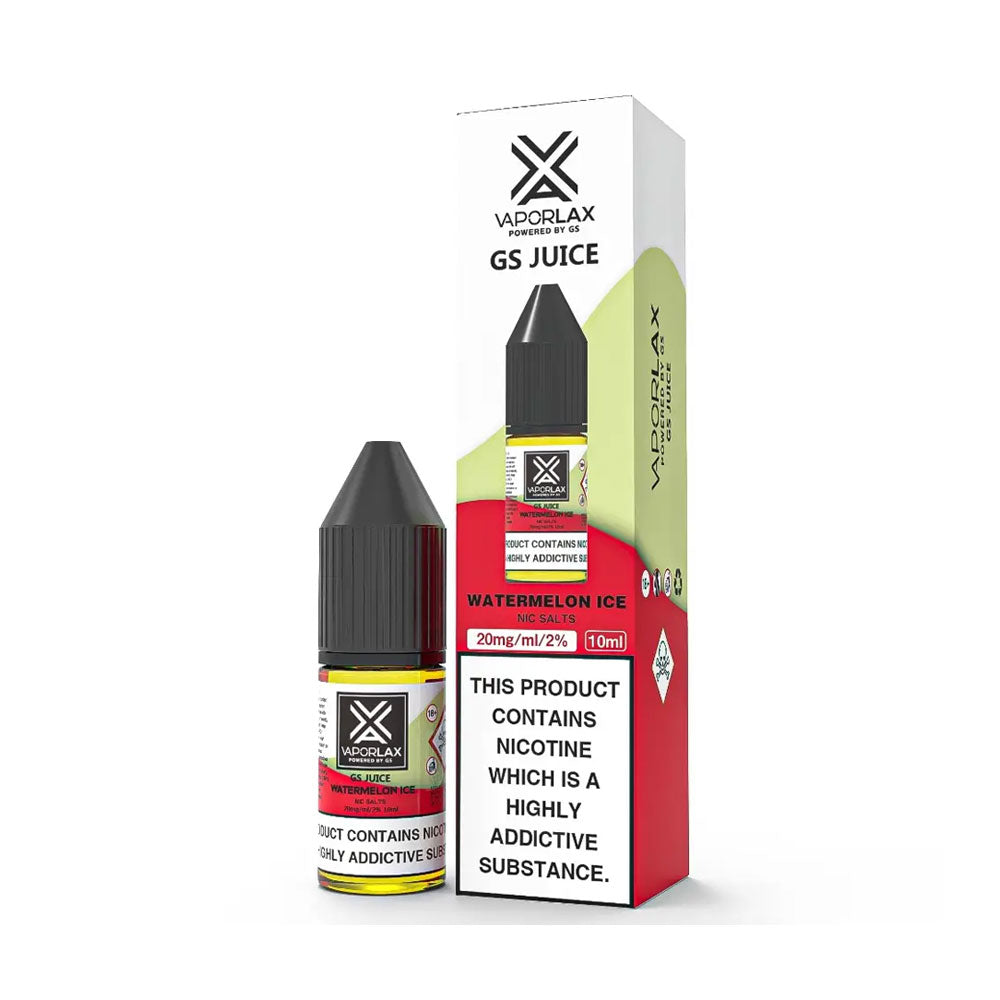 Vaporlax 10ml Nic Salt E Liquids (Pack of 10)