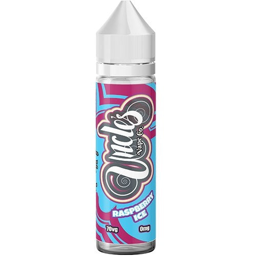 Raspberry Ice 50ml E Lqiuid by Uncle's Vape Co