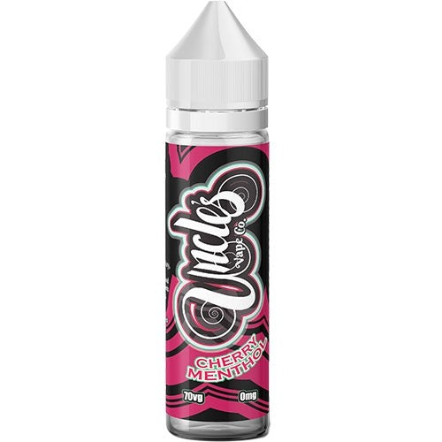 Cherry Menthol 50ml E Liquid by Uncle's Vape Co