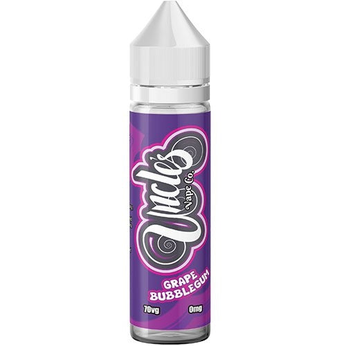 Grape Bubblegum 50ml E Liquid by Uncle's Vape Co