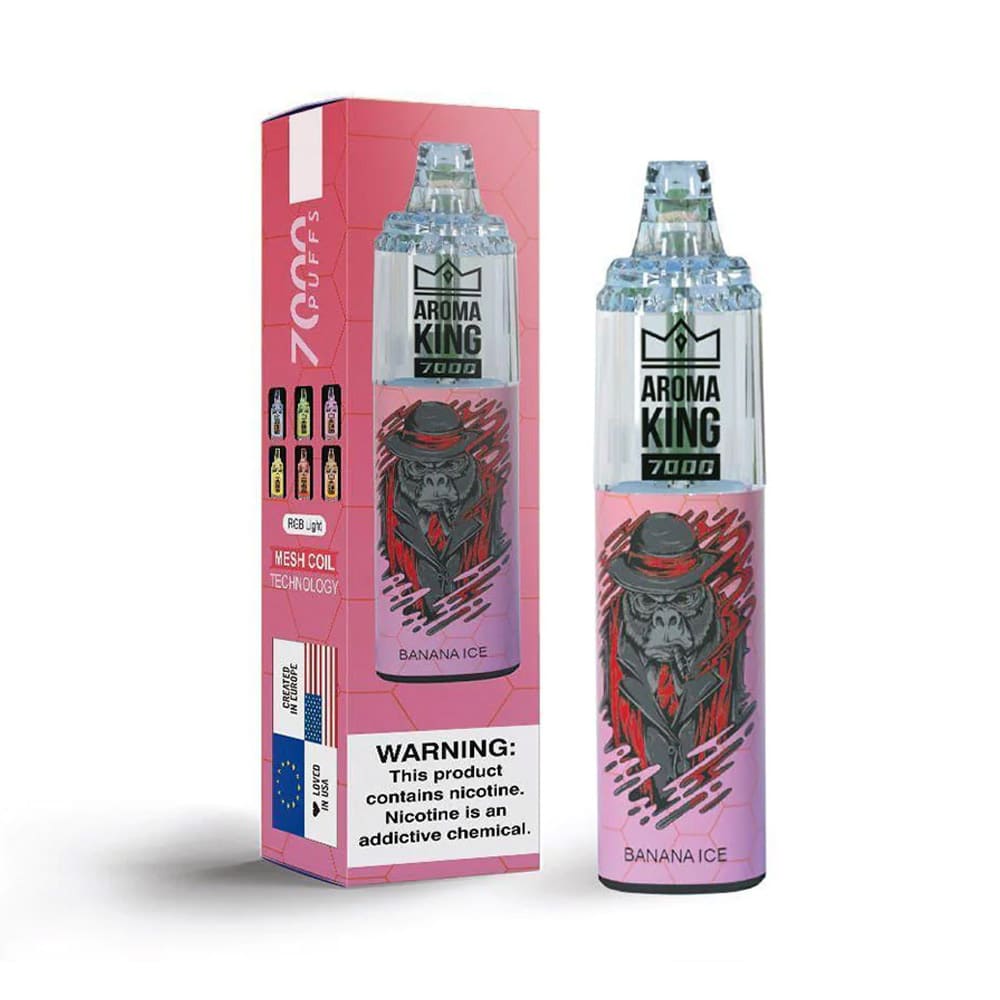 Aroma King 7000 Puffs in UK RGB Light