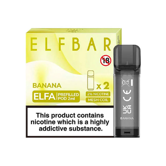 Elf Bar Elfa Pre-filled Replacement Pod (Pack Of 2)